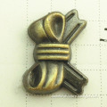Bowknot type brass vintage bags rivets buttons